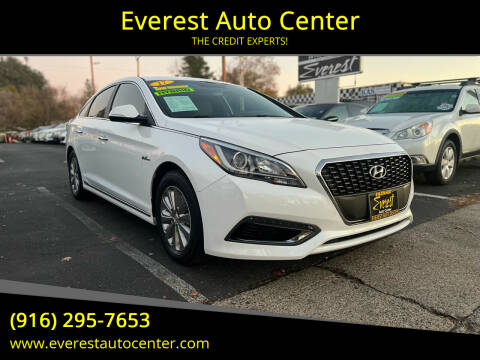 2017 Hyundai Sonata Hybrid for sale at Everest Auto Center in Sacramento CA