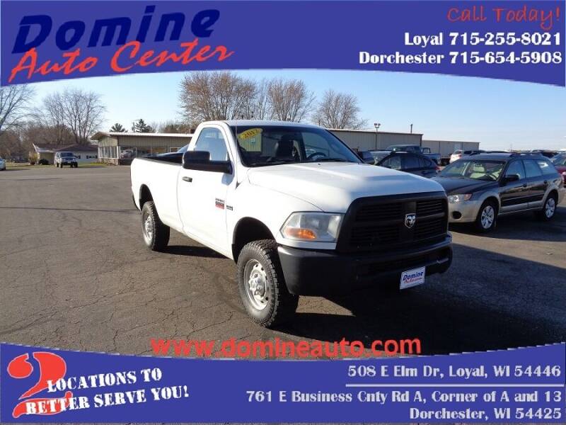 2012 RAM Ram Pickup 2500 for sale at Domine Auto Center - commercial vehicles in Loyal WI