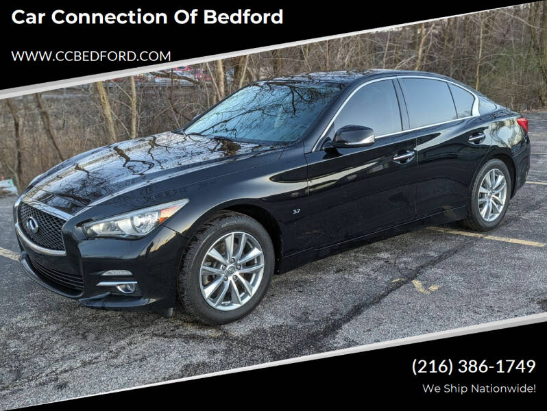 2015 Infiniti Q50 for sale at Car Connection of Bedford in Bedford OH