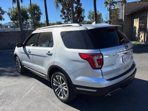 2018 Ford Explorer Platinum