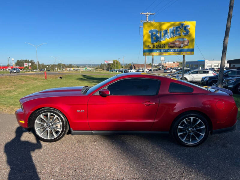 2011 Ford Mustang for sale at Blake's Auto Sales LLC in Rice Lake WI