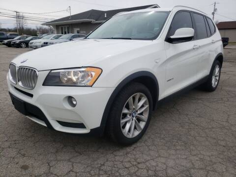 2014 BMW X3 for sale at RP MOTORS in Canfield OH