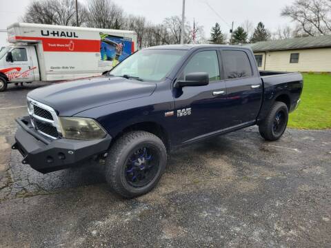 2017 RAM 1500 for sale at Motorsports Motors LLC in Youngstown OH