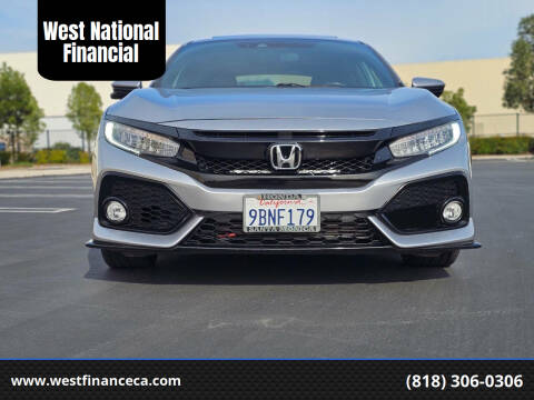 2018 Honda Civic for sale at West National Financial in Van Nuys CA