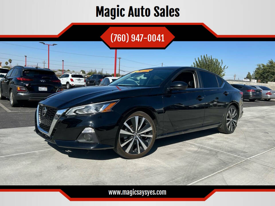 2021 Nissan Altima for sale at Magic Auto Sales in Hesperia, CA