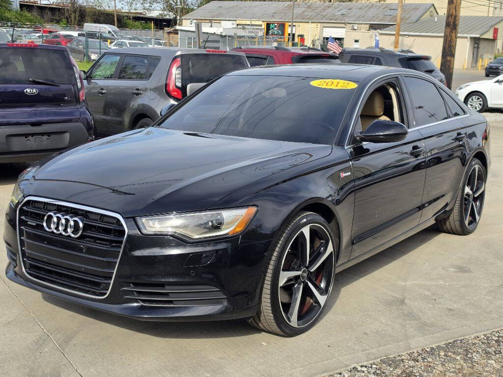 Black 2012 Audi A6 3.0T quattro Premium Plus AWD 3.0T quattro Premium Plus 4dr Sedan 1