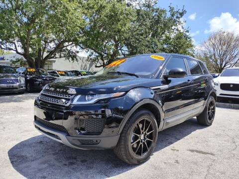 2018 Land Rover Range Rover Evoque for sale at Auto World US Corp in Plantation FL