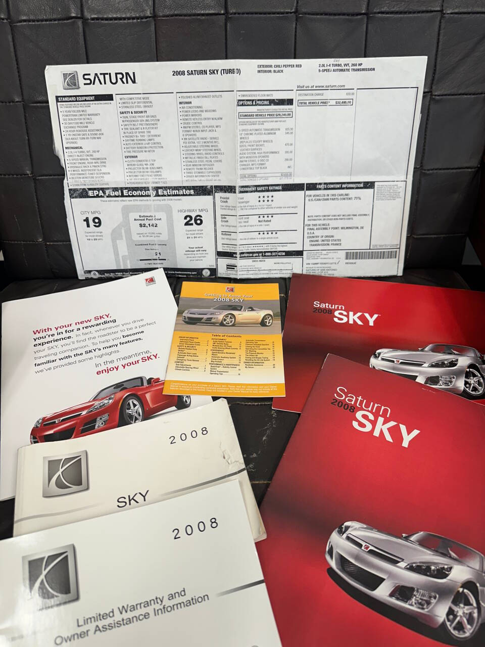 2008 Saturn SKY 78