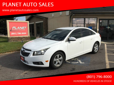 2014 Chevrolet Cruze for sale at PLANET AUTO SALES in Lindon UT