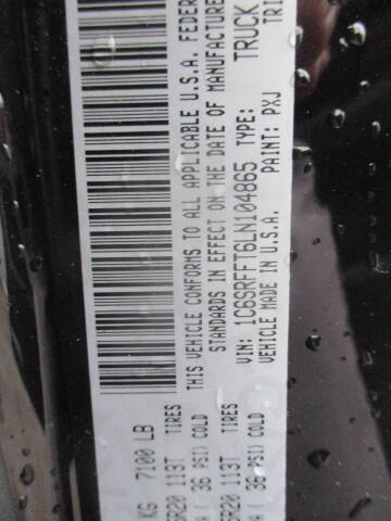 2020 RAM 1500 Lone Star