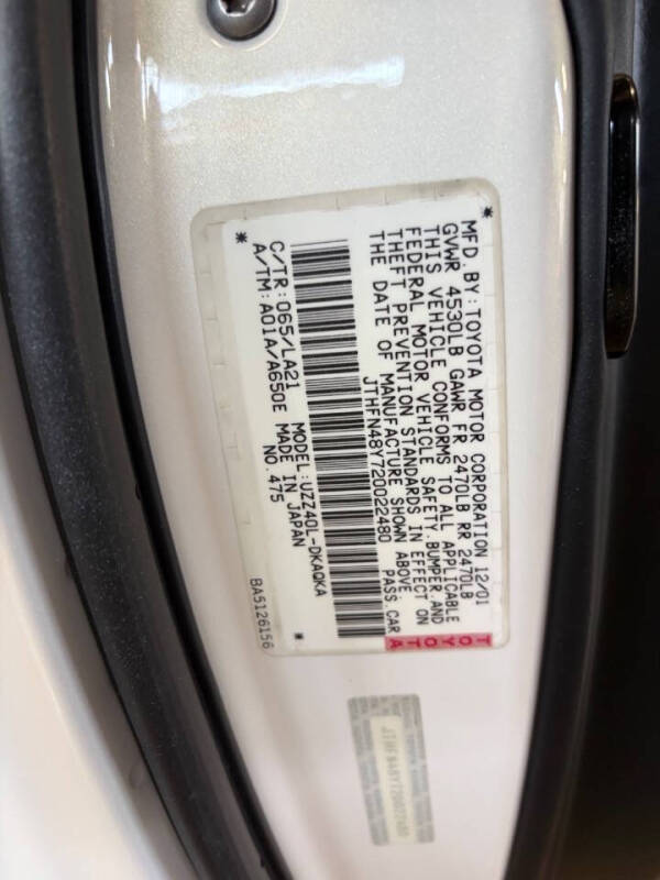 2002 Lexus SC 430