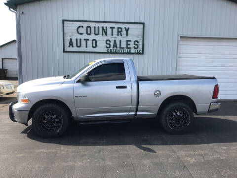 2010 Dodge Ram Pickup 1500 for sale at COUNTRY AUTO SALES LLC in Greenville OH