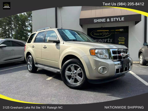 2011 Ford Escape for sale at Shine & Style Imports in Raleigh NC