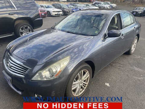 2011 Infiniti G37 Sedan for sale at J & M Automotive in Naugatuck CT