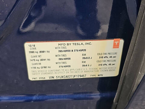 2018 Tesla Model X 75D