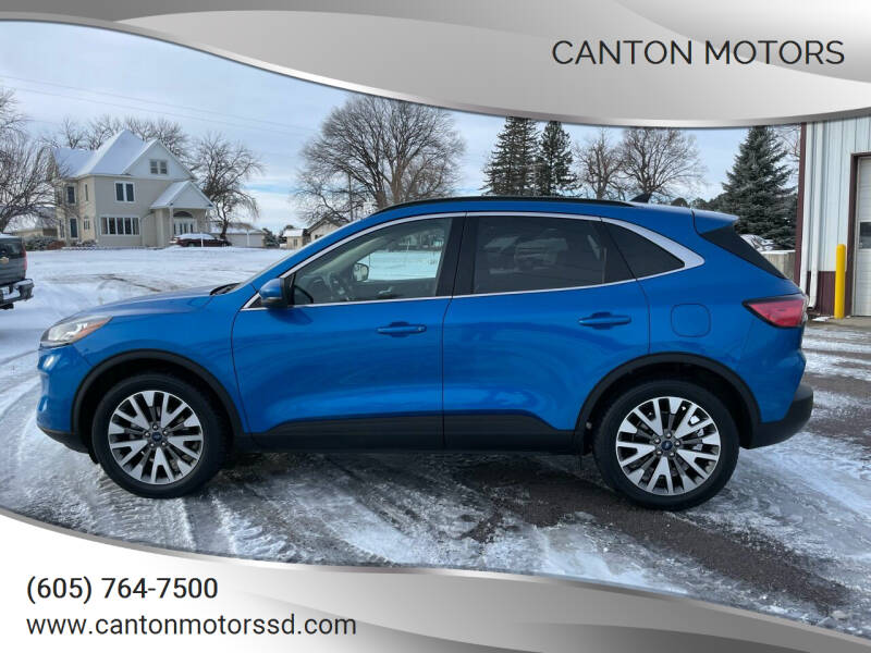 2020 Ford Escape for sale at Canton Motors in Canton SD