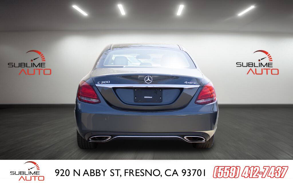 2015 Mercedes-Benz C-Class for sale at SUBLIME AUTO in Fresno, CA