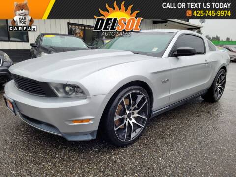 2011 Ford Mustang for sale at Del Sol Auto Sales in Everett WA
