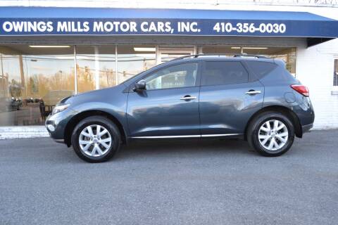 2014 Nissan Murano for sale at Owings Mills Motor Cars in Owings Mills MD