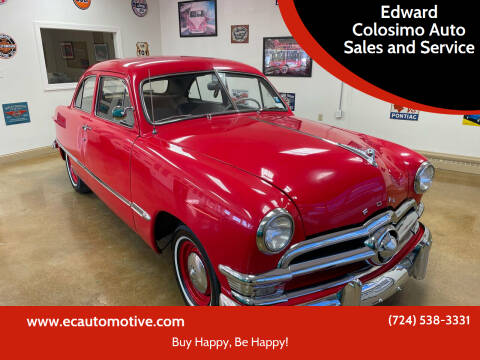 1950 Ford Custom for sale at Edward Colosimo Auto Sales and Service in Evans City PA