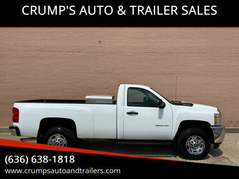 2013 Chevrolet Silverado 2500HD for sale at CRUMP'S AUTO & TRAILER SALES in Crystal City MO