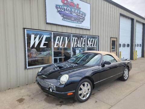 2004 Ford Thunderbird for sale at C&L Auto Sales in Vermillion SD