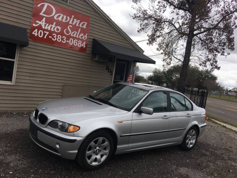 2002 BMW 3 Series for sale at DAVINA AUTO SALES in Longwood FL
