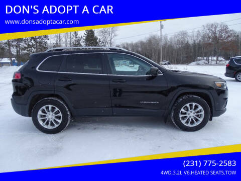 2019 Jeep Cherokee for sale at DON'S ADOPT A CAR in Cadillac MI