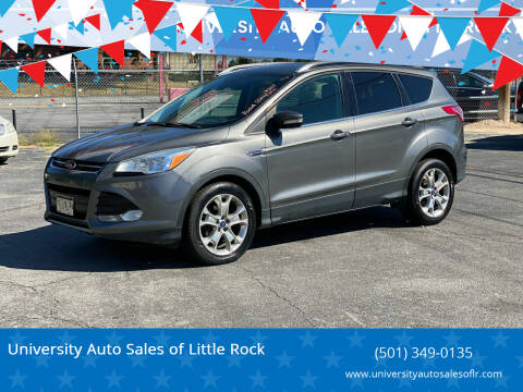 2014 Ford Escape for sale at University Auto Sales of Little Rock in Little Rock AR