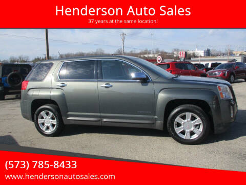 2013 GMC Terrain for sale at Henderson Auto Sales in Poplar Bluff MO