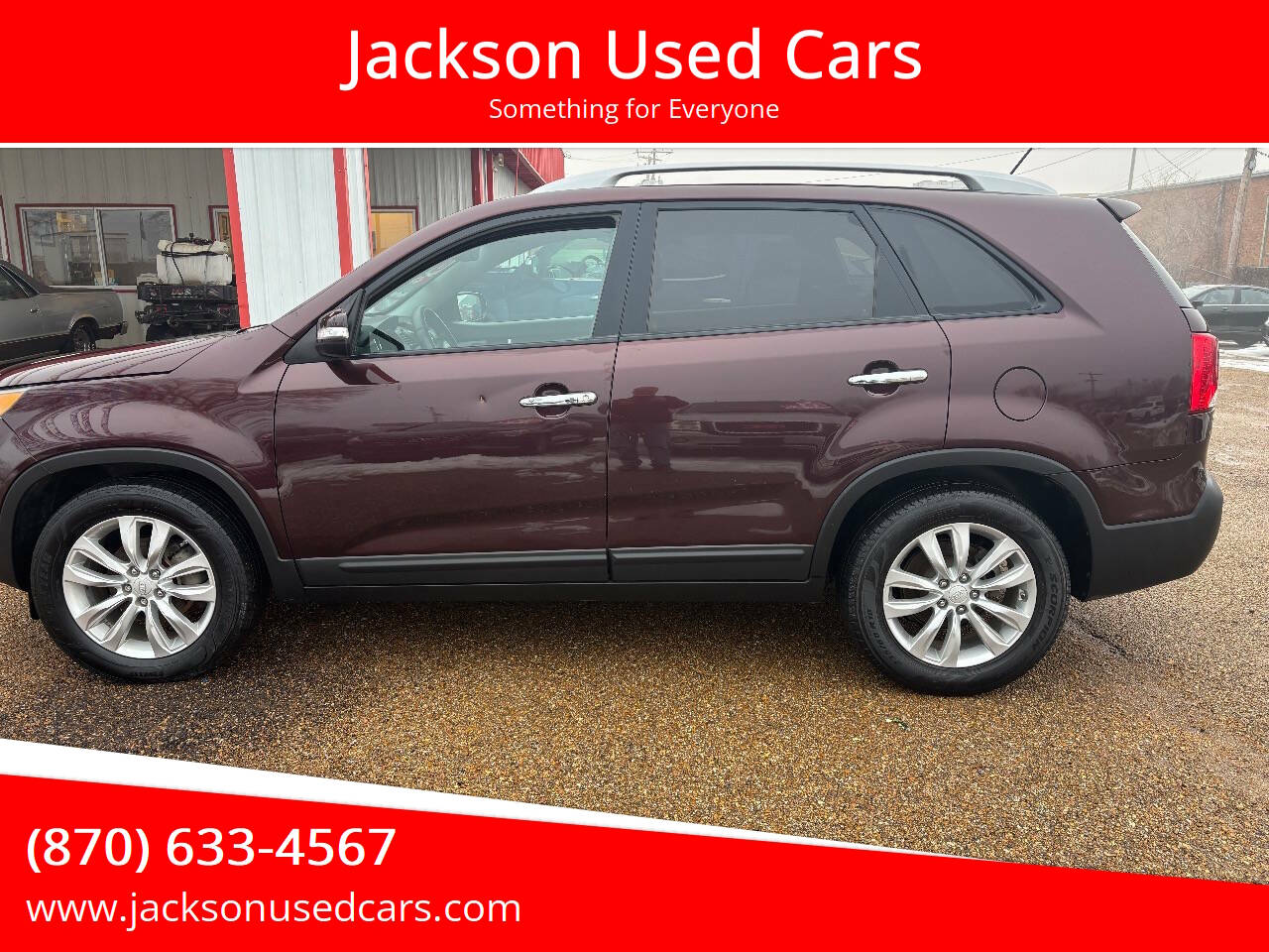 Dk. Red 2011 Kia Sorento EX EX 4dr SUV (V6) 1