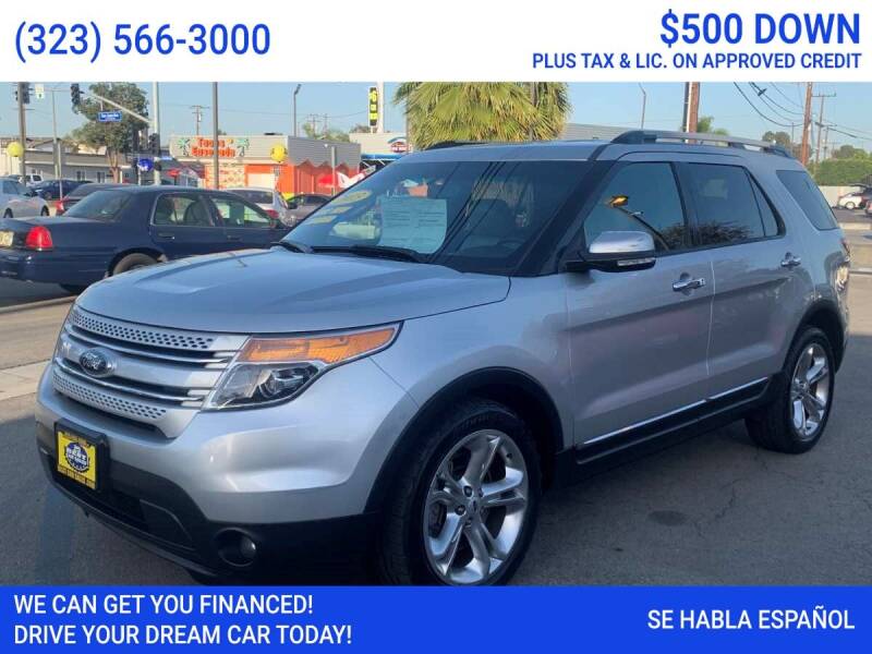 2013 Ford Explorer for sale at Best Car Sales in South Gate CA