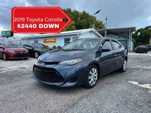 2019 Toyota Corolla for sale at LC Motors 1 Inc. in Orlando FL