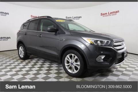 2018 Ford Escape for sale at Sam Leman CDJR Bloomington in Bloomington IL