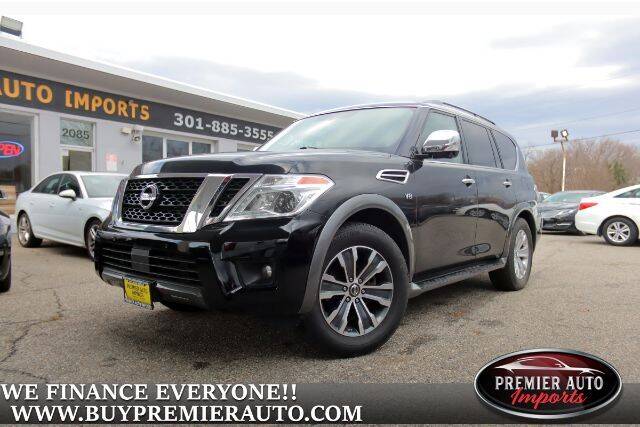 2019 Nissan Armada for sale at PREMIER AUTO IMPORTS - Temple Hills Location in Temple Hills MD