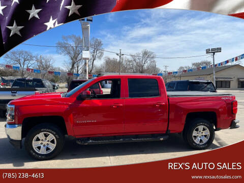2017 Chevrolet Silverado 1500 for sale at Rex's Auto Sales in Junction City KS