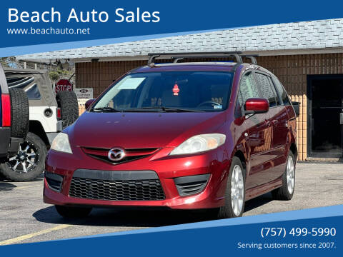 2008 Mazda MAZDA5 for sale at Beach Auto Sales in Virginia Beach VA