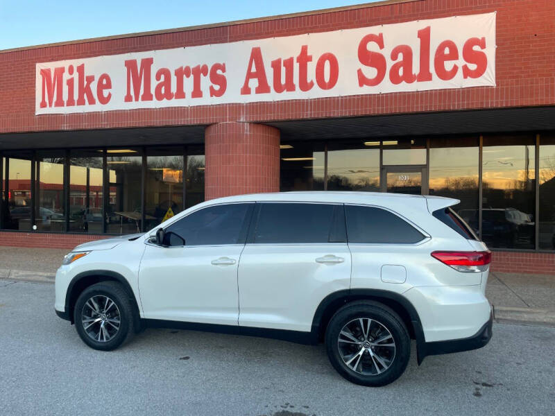 2019 Toyota Highlander for sale at Mike Marrs Auto Sales in Norman OK