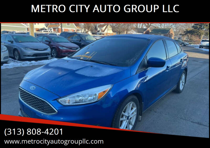 2018 Ford Focus for sale at METRO CITY AUTO GROUP LLC in Lincoln Park MI