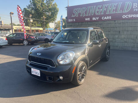 2013 MINI Countryman for sale at SPRINGFIELD BROTHERS LLC in Fullerton CA