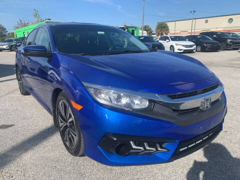 2018 Honda Civic for sale at Marvin Motors in Kissimmee FL