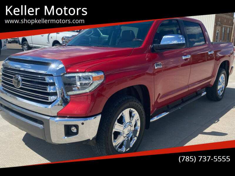 2018 Toyota Tundra for sale at Keller Motors in Palco KS