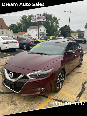 2018 Nissan Maxima for sale at Dream Auto Sales in South Milwaukee WI
