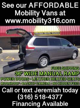 2013 Toyota Sienna for sale at Affordable Mobility Solutions, LLC - Mobility/Wheelchair Accessible Inventory-Wichita in Wichita KS