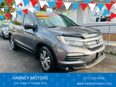 2016 Honda Pilot for sale at HARNEY MOTORS in Gettysburg PA