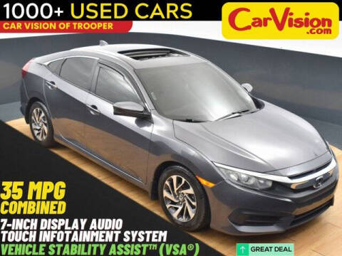 2017 Honda Civic for sale at Car Vision of Trooper in Norristown PA