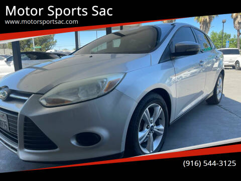 2013 Ford Focus for sale at Motor Sports Sac in Sacramento CA