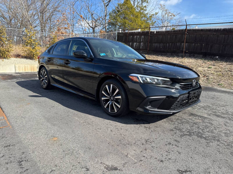 Used 2022 Honda Civic EX with VIN JHMFE1F71NX002441 for sale in Pawtucket, RI