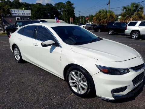 2016 Chevrolet Malibu for sale at Sun Coast City Auto Sales in Mobile AL