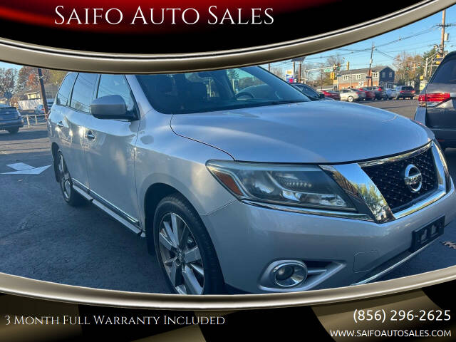 2014 Nissan Pathfinder for sale at Saifo Auto Sales in Delran, NJ